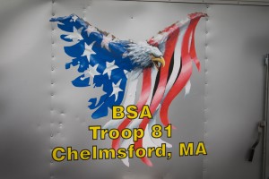 Troop 81 Roberts Field Supply Trailer